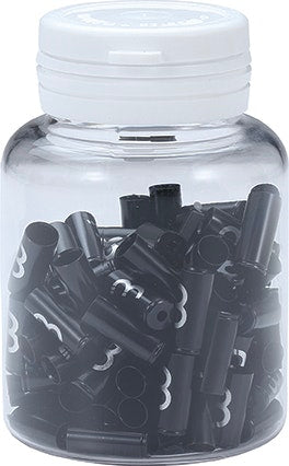 BBB Cycling Ferrules - Aluminium - Black